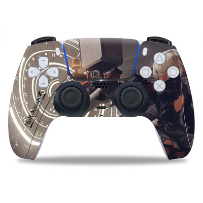 Za PS5/Playstation 5 The Walking Dead Controller PVC kožna vinilna naljepnica Decal Cover Zaštitna naljepnica otporna na prašinu 1 KOM