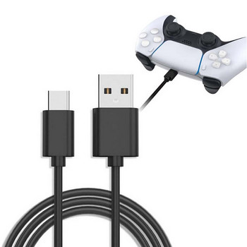 Type C USB Съвместим за PS5 Дръжка Кабел за зареждане Захранващ кабел Кабел за зареждане Съвместим за Switch OLED