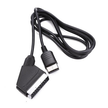 1.8m SCART кабел TV AV Lead Real RGB Scart кабел Игра заменя свързващ кабел за SEGA Dreamcast DC