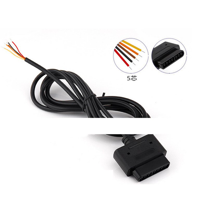 3M crni produžni kabel kontrolera igre Data kabel za SNES kontroler