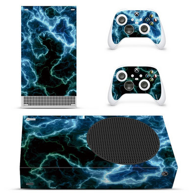 Kleebise nahk Xbox Series S mängupuldi juhtkangide Camouflage Skin kleebise kate Xbox Series S konsooli ja 2 kontrolleri jaoks