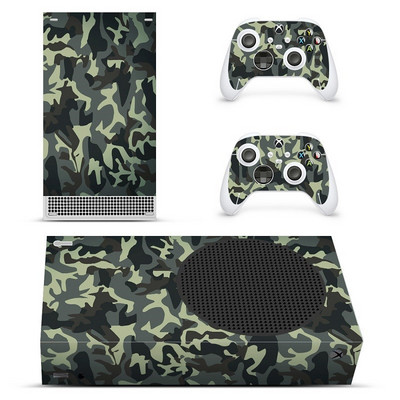 Naljepnica Skin za Xbox Series S Gamepad joysticks Kamuflažna maska Skin Decal Cover za Xbox Series S konzolu i 2 kontrolera
