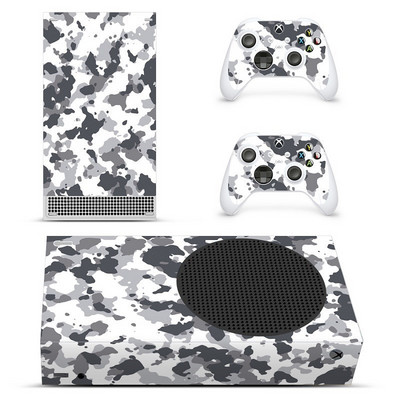 Naljepnica Skin za Xbox Series S Gamepad joysticks Kamuflažna maska Skin Decal Cover za Xbox Series S konzolu i 2 kontrolera