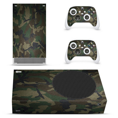 Naljepnica Skin za Xbox Series S Gamepad joysticks Kamuflažna maska Skin Decal Cover za Xbox Series S konzolu i 2 kontrolera