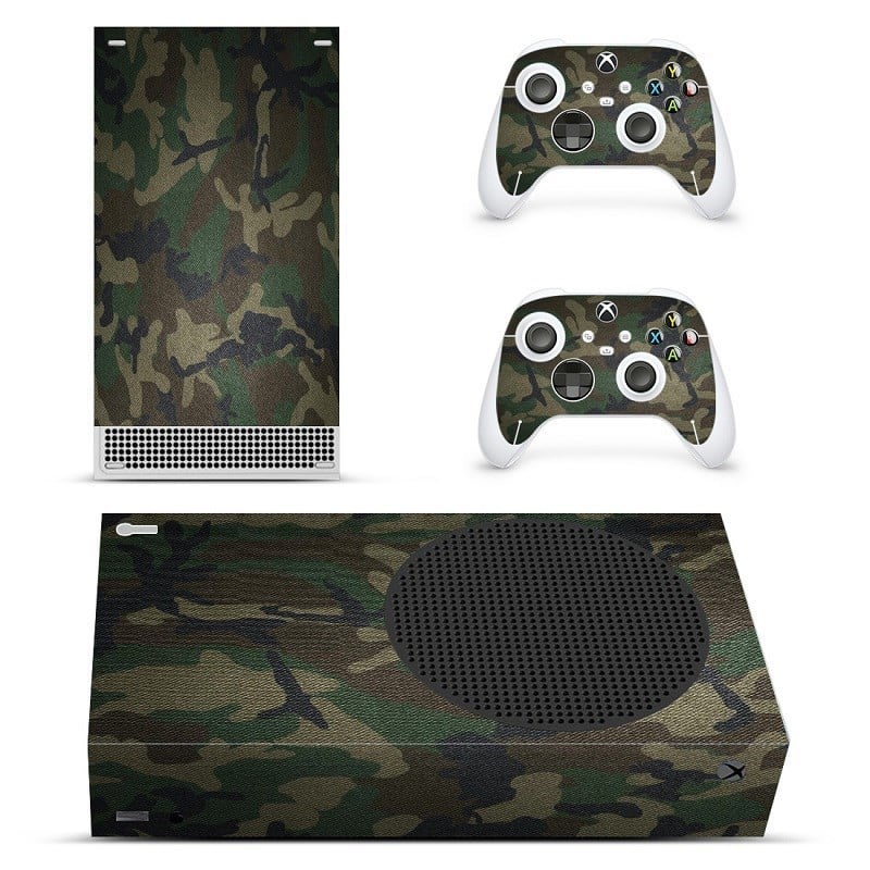 Naljepnica Skin za Xbox Series S Gamepad joysticks Kamuflažna maska Skin Decal Cover za Xbox Series S konzolu i 2 kontrolera