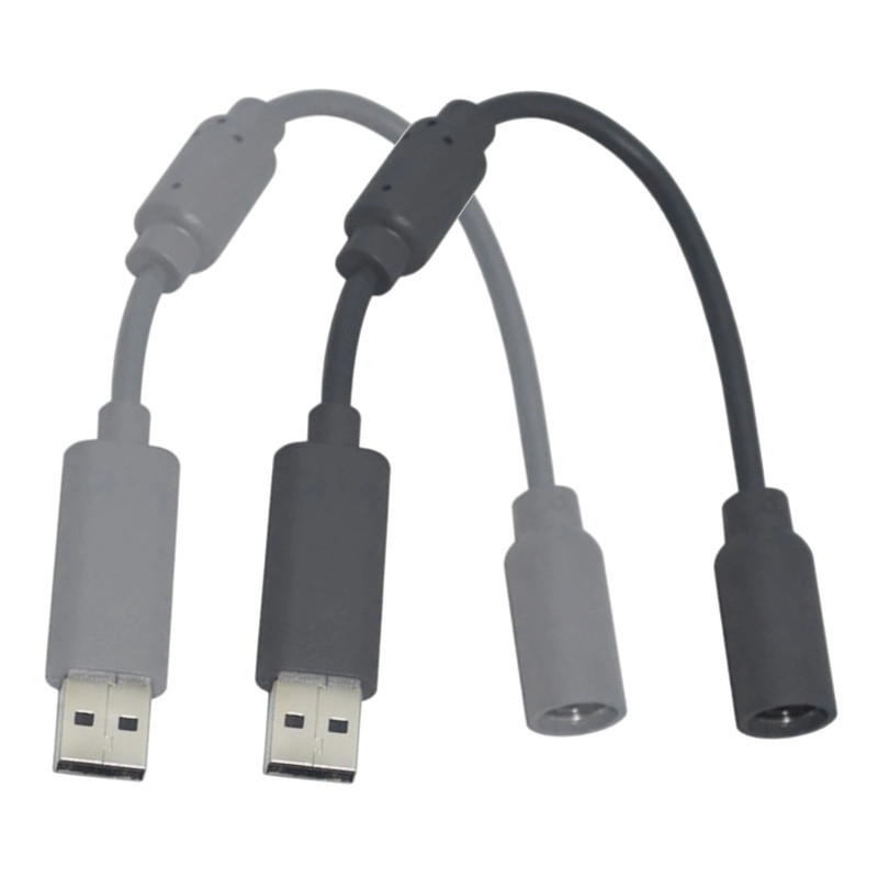 Xbox 360 vezetékes vezérlőhöz, játékpadhoz, USB Breakaway hosszabbítókábel PC-konverter adapterkábel PC-játékokhoz