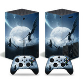 Autocolant autocolant Final Fantasy Husă pentru consola Xbox Series X și 2 controlere Autocolant de piele Xbox SeriesX Vinil XSX piele 0396