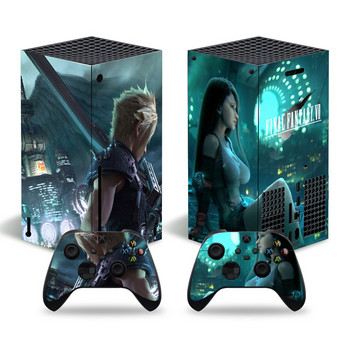 Final Fantasy Sticker Decal Cover за Xbox Series X конзола и 2 контролера Xbox SeriesX Skin Sticker Vinyl XSX skin 0396