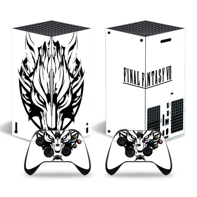 Autocolant autocolant Final Fantasy Husă pentru consola Xbox Series X și 2 controlere Autocolant de piele Xbox SeriesX Vinil XSX piele 0396