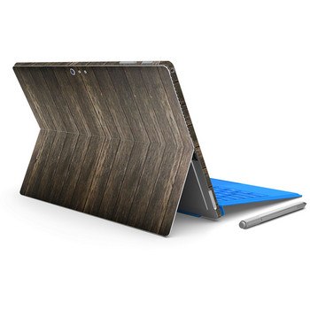 Αυτοκόλλητο δέρματος με σχέδιο ξύλου για Micro Surface Pro4 για επιφάνεια pro 4 Αυτοκόλλητο για φορητό υπολογιστή tablet Full Decal