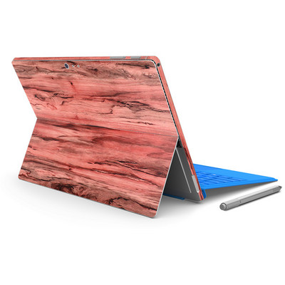 Αυτοκόλλητο δέρματος με σχέδιο ξύλου για Micro Surface Pro4 για επιφάνεια pro 4 Αυτοκόλλητο για φορητό υπολογιστή tablet Full Decal
