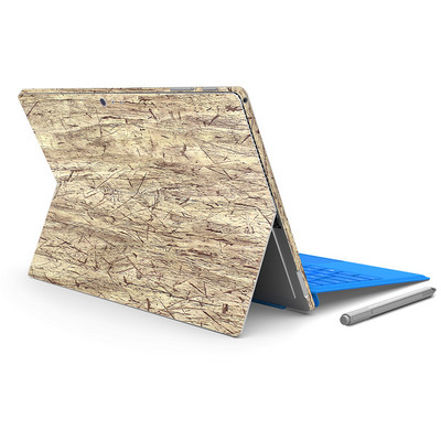 Αυτοκόλλητο δέρματος με σχέδιο ξύλου για Micro Surface Pro4 για επιφάνεια pro 4 Αυτοκόλλητο για φορητό υπολογιστή tablet Full Decal