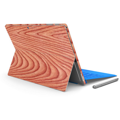 Αυτοκόλλητο δέρματος με σχέδιο ξύλου για Micro Surface Pro4 για επιφάνεια pro 4 Αυτοκόλλητο για φορητό υπολογιστή tablet Full Decal