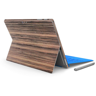 Αυτοκόλλητο δέρματος με σχέδιο ξύλου για Micro Surface Pro4 για επιφάνεια pro 4 Αυτοκόλλητο για φορητό υπολογιστή tablet Full Decal