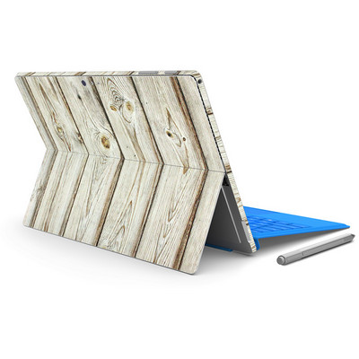 Αυτοκόλλητο δέρματος με σχέδιο ξύλου για Micro Surface Pro4 για επιφάνεια pro 4 Αυτοκόλλητο για φορητό υπολογιστή tablet Full Decal