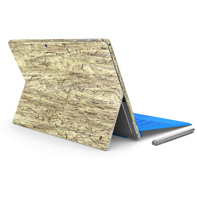 Αυτοκόλλητο δέρματος με σχέδιο ξύλου για Micro Surface Pro4 για επιφάνεια pro 4 Αυτοκόλλητο για φορητό υπολογιστή tablet Full Decal