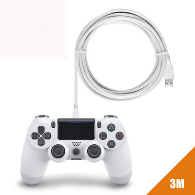 Καλώδιο φόρτισης 3M Extra Long Micro USB Charging Cord Line for PS4 Gamepad για Sony Playstation PS4 4 Xbox One Wireless Controller