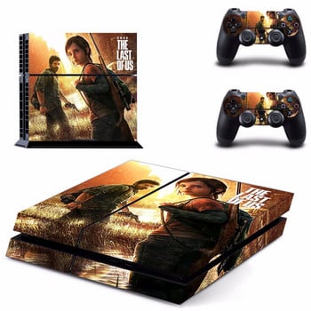 Παιχνίδι The Last of Us PS4 Skin Sticker Decal για Sony PlayStation 4 Console and 2 Controllers PS4 Skins Stickers Vinyl