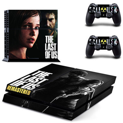 Παιχνίδι The Last of Us PS4 Skin Sticker Decal για Sony PlayStation 4 Console and 2 Controllers PS4 Skins Stickers Vinyl