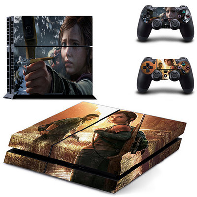 Παιχνίδι The Last of Us PS4 Skin Sticker Decal για Sony PlayStation 4 Console and 2 Controllers PS4 Skins Stickers Vinyl