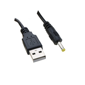 JCD 1PCS кабел за PSP 1000 2000 3000 USB кабел за зареждане USB към DC 4.0x1.7mm щепсел 5V захранващ кабел за зареждане Кабел