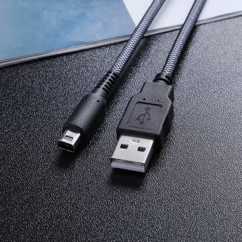 Φόρτιση δεδομένων συγχρονισμού 2 σε 1 Καλώδιο τροφοδοσίας USB Καλωδιακός φορτιστής καλωδίου για Nintendo NDSI ΝΕΟ 3DSXL 2DSLL 3DS