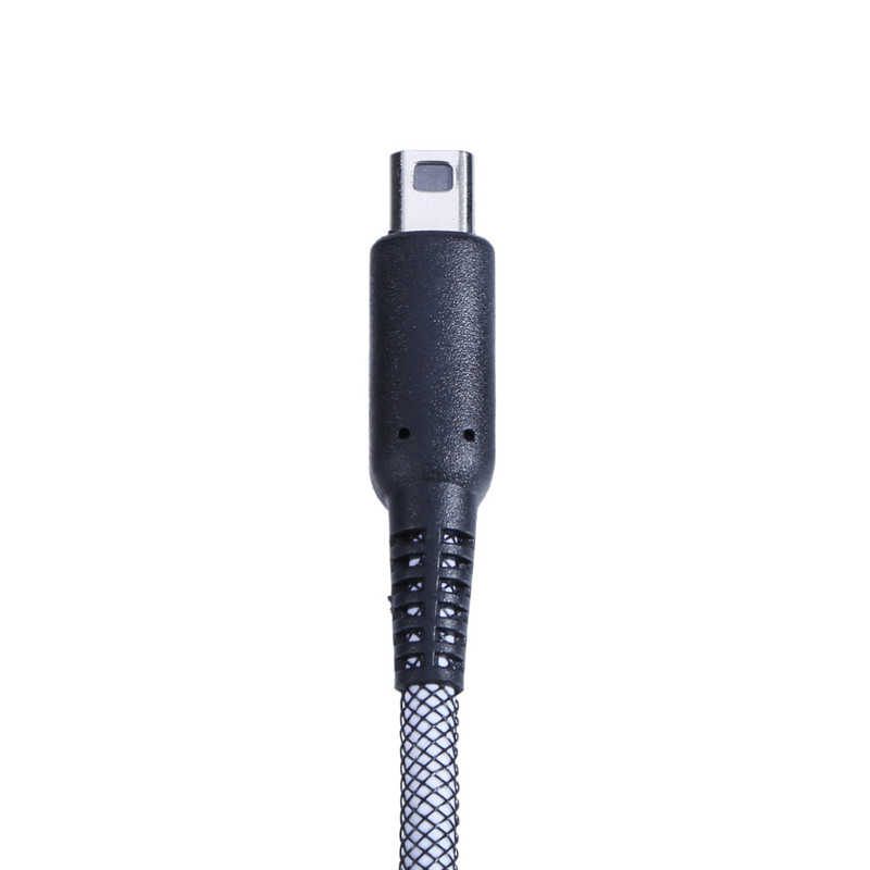 2 viename sinchronizavimo duomenų įkrovimas USB maitinimo kabelio laidinis laidinis įkroviklis, skirtas Nintendo NDSI NAUJAS 3DSXL 2DSLL 3DS