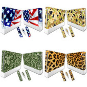 Skin Sticker Vinyl Protector za W ii i maske kontrolera naljepnice