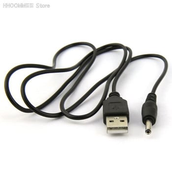 USB порт към 2.5 3.5 4.0 5.5 mm 5V барел жак Конектор за захранващ кабел