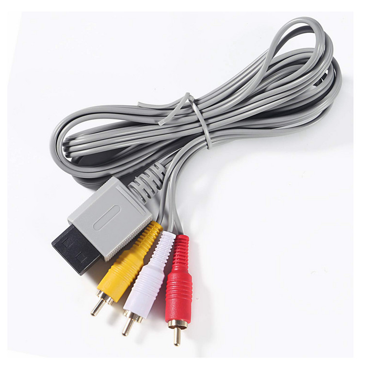 Aokini AV-kaabel Wii jaoks Wii U Audio-video AV-kaabel Nintendo Wii ja Wii U jaoks, 1,8M/6FT