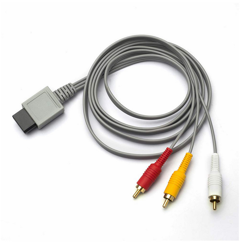 Aokini AV-kaabel Wii jaoks Wii U Audio-video AV-kaabel Nintendo Wii ja Wii U jaoks, 1,8M/6FT