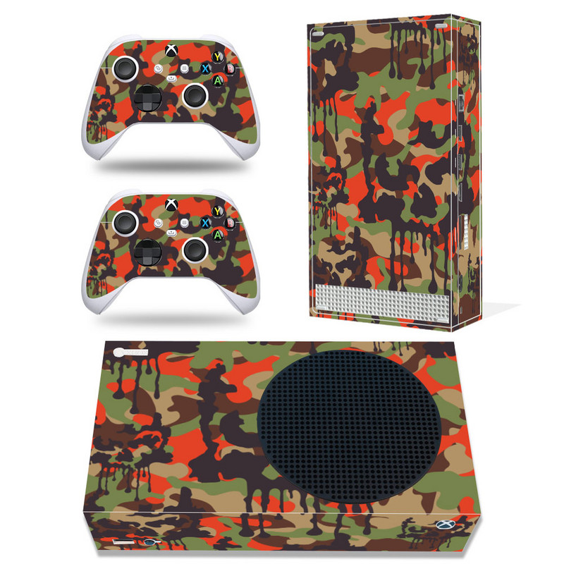 Više Kamuflažni dizajn za Xbox seriju s Skinovi za xbox seriju s pvc naljepnica za xbox seriju s vinilna naljepnica XSS naljepnica na kožu