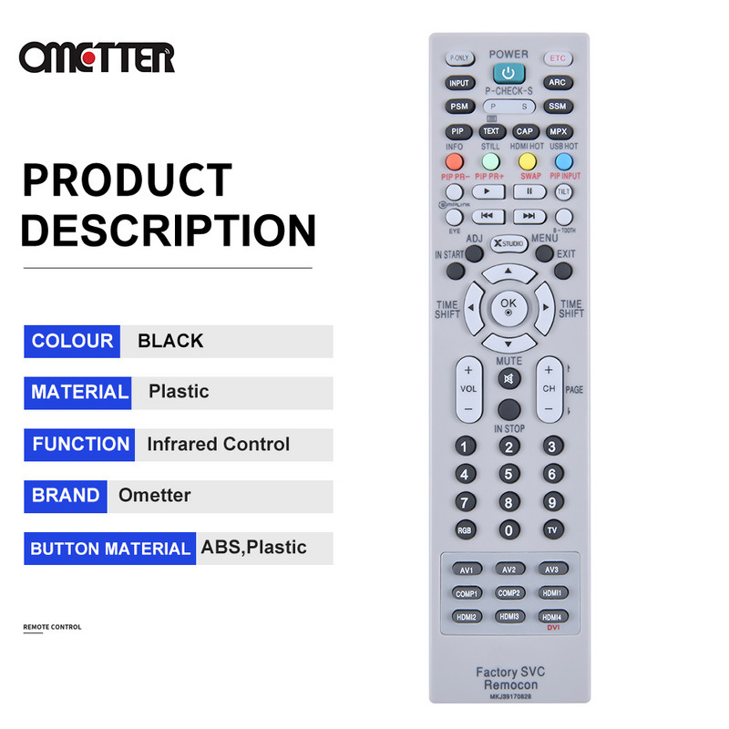 MKJ39170828 Za LG Service Remote TV Factory DU-27FB32C DU27FB32C