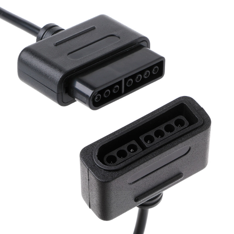 SNES 1,8 m-es kábeles játékkonzolhoz hosszabbító kábeljáték fogantyú kábel vezetékes játékvezérlő vezeték csere Drop szállítás