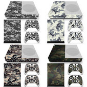 Za X box one s konzolu naljepnica 2 kontrolera naljepnica za X BOX ONE S vinil naljepnica za x box one s pvc naljepnica