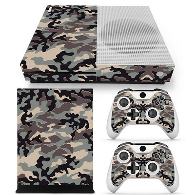 Za X box one s konzolu naljepnica 2 kontrolera naljepnica za X BOX ONE S vinil naljepnica za x box one s pvc naljepnica