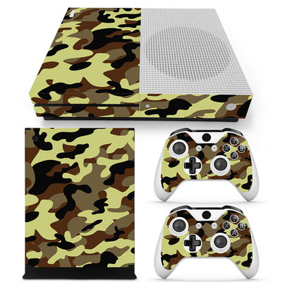 Za X box one s konzolu naljepnica 2 kontrolera naljepnica za X BOX ONE S vinil naljepnica za x box one s pvc naljepnica