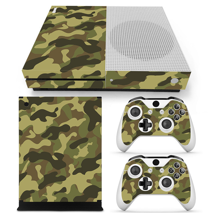 Za X box one s konzolu naljepnica 2 kontrolera naljepnica za X BOX ONE S vinil naljepnica za x box one s pvc naljepnica