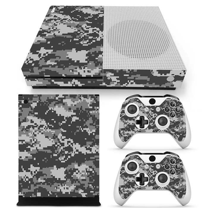 Za X box one s konzolu naljepnica 2 kontrolera naljepnica za X BOX ONE S vinil naljepnica za x box one s pvc naljepnica