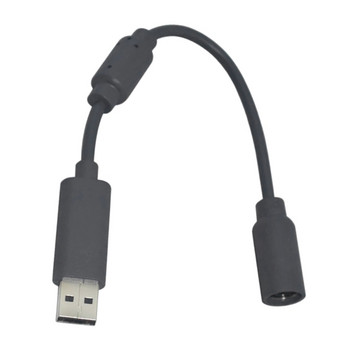 USB Breakaway Extension Cable Lead Classical за Xbox 360 конзолен контролер T84D