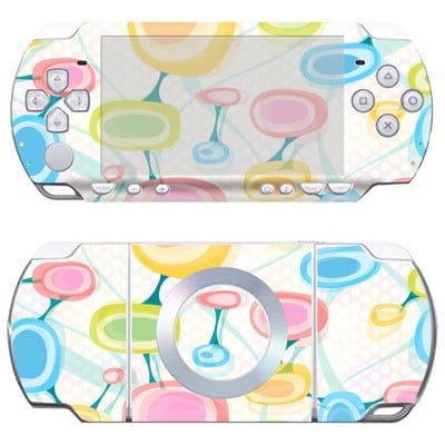 Autocolant de piele cu design elegant de vinil pentru consola de jocuri Sony PSP 2000