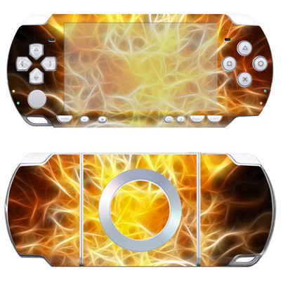 Autocolant de piele cu design elegant de vinil pentru consola de jocuri Sony PSP 2000