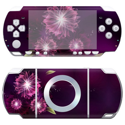Autocolant de piele cu design elegant de vinil pentru consola de jocuri Sony PSP 2000