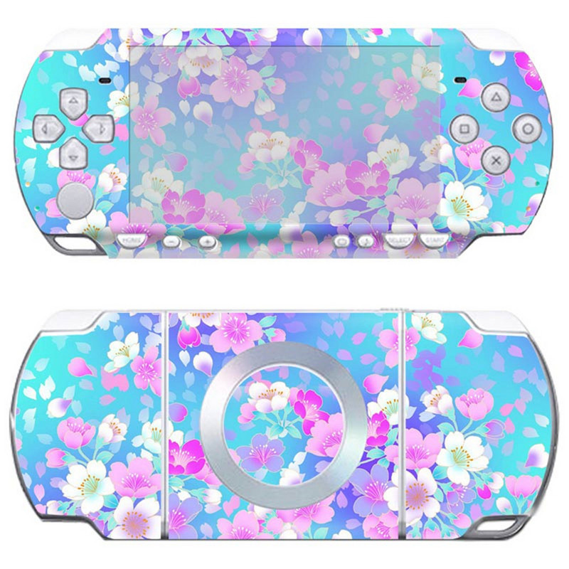 Autocolant de piele cu design elegant de vinil pentru consola de jocuri Sony PSP 2000