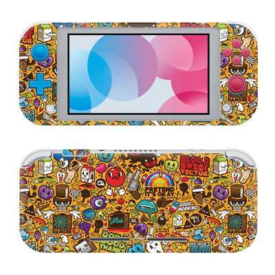 Rohkem disaini Nintendo Switch Lite Protector Skini kleebis switch Lite jaoks pvc vinil kleebis NS switch Lite nahakleebis