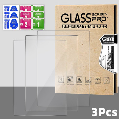 DATA FROG 3 Pack Premium ekrāna aizsargs tvaika klājam 7 collu pretskrāpējumiem 9H rūdīta stikla plēve tvaika klāja kontrolierim