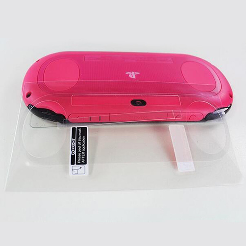 1/2 vnt grūdinto stiklo priekinis ir galinis ekrano apsauginis plėvelė, apsauginis dangtelis, skirtas Sony PlayStation Psvita PS Vita PSV 2000 Slim