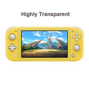 Tempered for Nintend Switch Lite NS Glass Ultra Clear Full HD Προστατευτική μεμβράνη επιφάνειας προστατευτικό προστατευτικό κάλυμμα κονσόλας κονσόλας