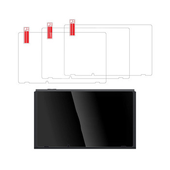 3-1 пакет за Nintendo Switch NS закалено стъклено протектор за екран Стъкло с 9H твърдост за Nintendos Switch Lite/NS OLED екран филм