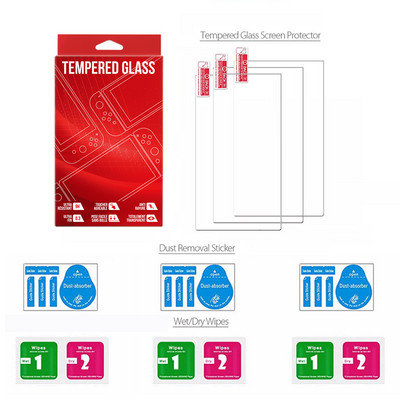 1 pakuotės apsauginis stiklas, skirtas Nintend Switch grūdinto stiklo ekrano plėvelei, skirtas Nintendos Switch NS stiklo priedams